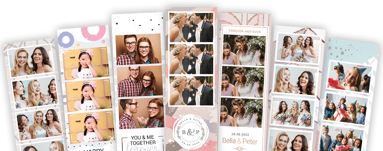 photobooth huren 321klik templates fotostrip ontwerp