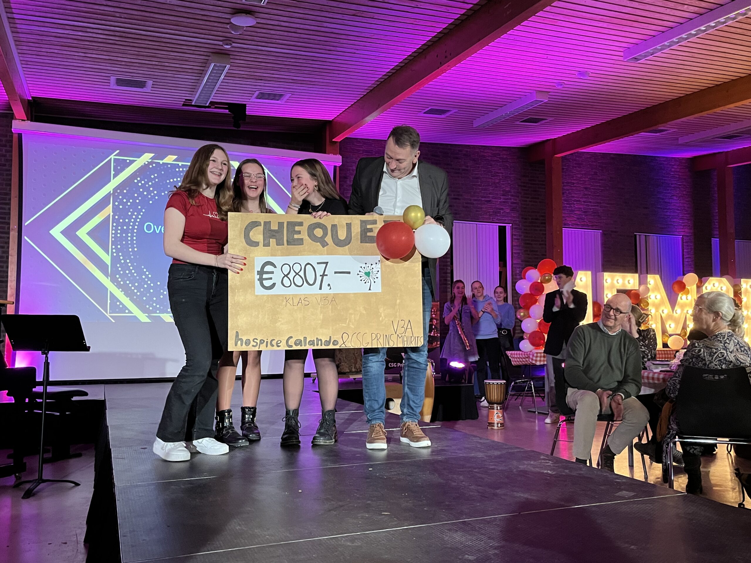Dinnershow voor Calando: Een succesvol event met een sponsoring van 321Klik